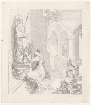 Gretchen vor der Mater dolorosa