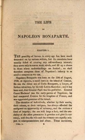 History of Napoleon Bonaparte, and wars of Europe from the Revolution in France to the termination of the late wars, 1