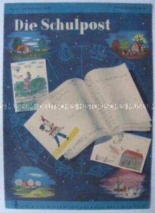Kinderzeitschrift "Die Schulpost" u.a. über Neujahrsbräuche in anderen Ländern