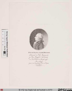 Bildnis Pierre-François-André Méchain