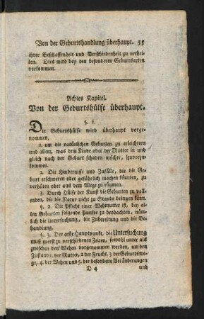 55-96, Achtes Kapitel. Von der Geburtshülfe überhaupt.