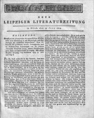 1809-06-19 : 73. Stück