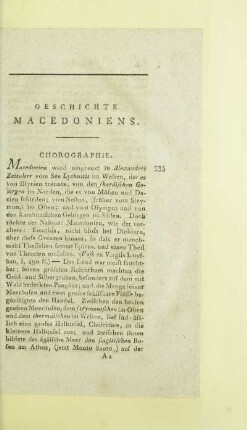 Geschichte Macedoniens