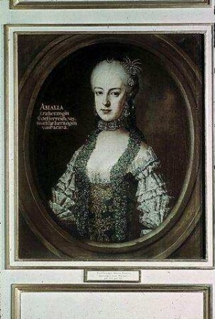 Bildnis der Erzherzogin Maria Amalia von Österreich, vermählte Herzogin von Parma