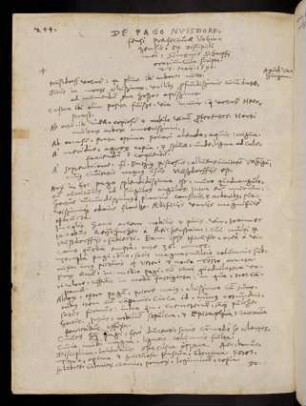 244-280, Notizen, lateinische und deutsche Exzerpte vor allem zur Biographie der württembergischen Herzöge