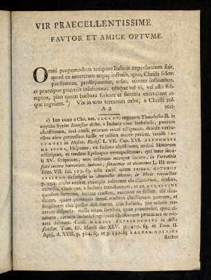 III-XI, Omni propemodum tempore Iudaeis ...