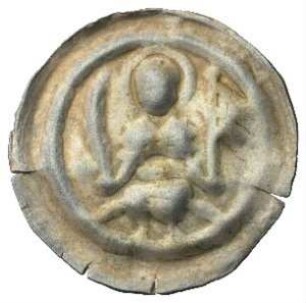Fundmünze, Brakteat, 1254 - 1295