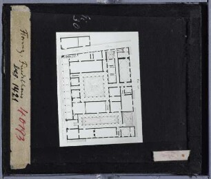 Florenz, Findelhaus / Ospedale degli Innocenti : Grundriss