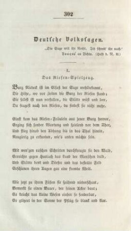Deutsche Volkssagen