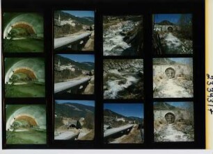 Straßenbau in Südtirol, Mühlbach, 1993