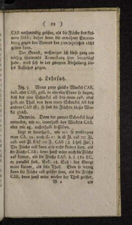4. Lehrsatz.