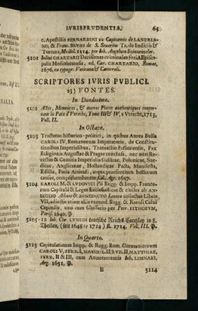65-91, Scriptores iuris publici