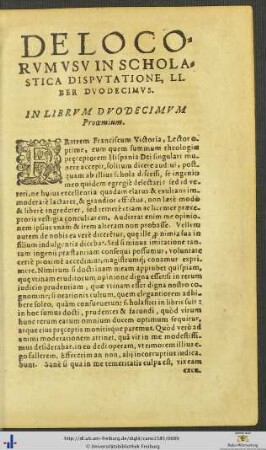 Liber Duodecimus