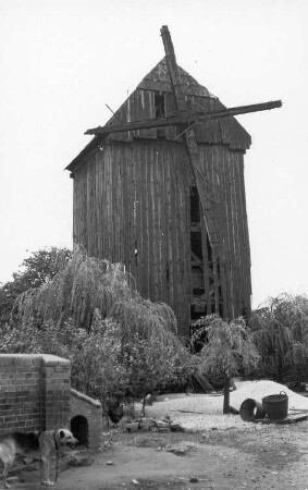 Calau. Windmühle, Säritzer Weg