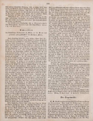 194-195 Die Orgelweihe
