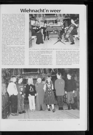 Wiehnacht'n weer