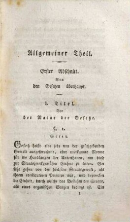 Handbuch des königlich-baierischen gemeinen bürgerlichen Rechts : mit besonderer Rücksicht auf das fränkische und preussische Landrecht. 1