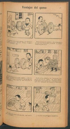 Ventajas del queso - [Cómic]