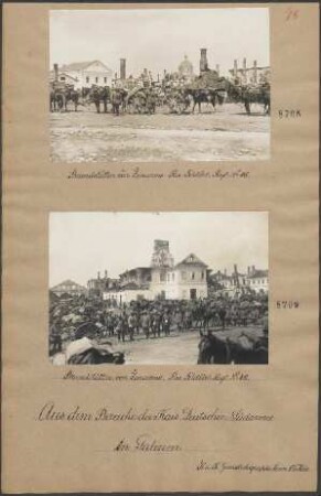 Brandstätten von Zwrawno, Res. Feld Art. Rgt. Nr. 48