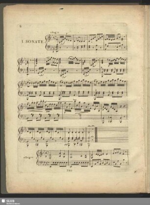 I. Sonate