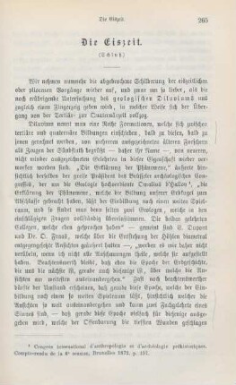 265-281 Die Eiszeit :Schluß