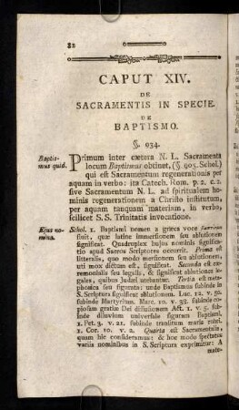 82-164, Caput XIV
