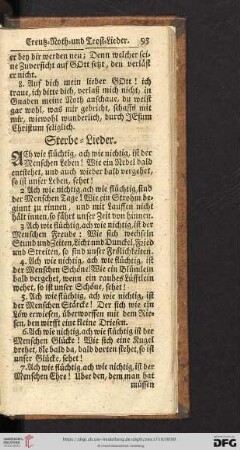 Sterbe = Lieder