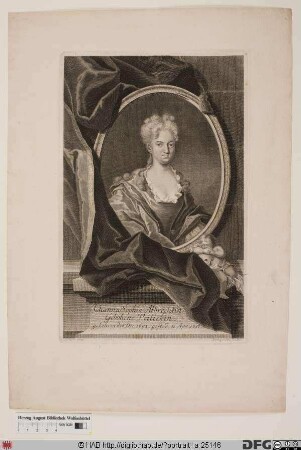 Bildnis Johanna Sophia Albrecht, geb. Peilicke