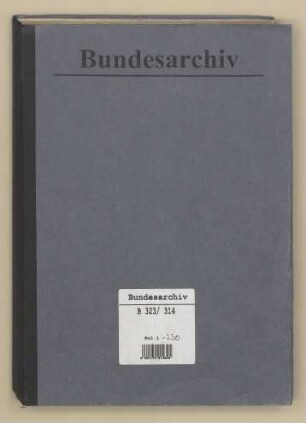 Einsatzstab Reichsleiter Rosenberg, Sonderkommando Südfrankreich, Sonderstab Bildende Kunst.- Erfassung von Kunstwerken in Südfrankreich ("Nizzaliste")