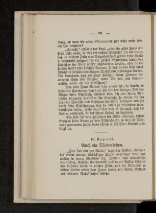 10. Kapitel. Auch ein Wiedersehen.