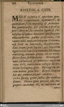 Epistola CXVII.