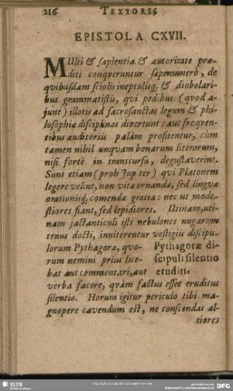 Epistola CXVII.