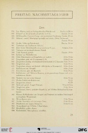 Freitag, Nachmittags 3 Uhr (Nr. 556-765b)
