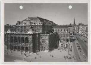 Wien, Staatsoper und Kärntner Straße