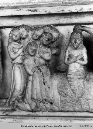 Altarpolyptychon : Predella : Taufe Christi
