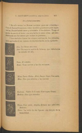 II. - Cifras numerales.