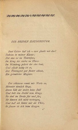 Krug und Tintenfass : Gedichte