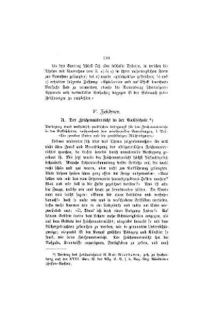Der Zeichenunterricht in der Volksschule