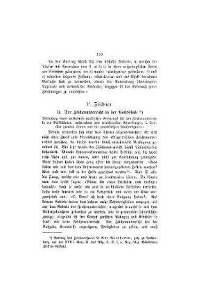 Der Zeichenunterricht in der Volksschule