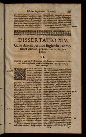 285-303, Dissertatio XIV.