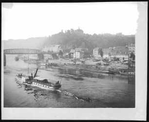 Meißen. Martinsberg und Elbe