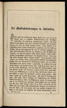 385-399, Die Massenbekehrungen in Südindien
