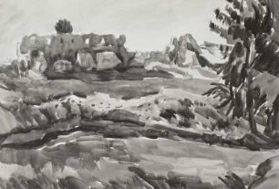 Reste der Stadtmauer von Buchara