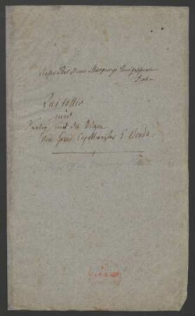 Selig sind die Augen die da sehen; Coro, orch, bc; b-Moll; LorB 514