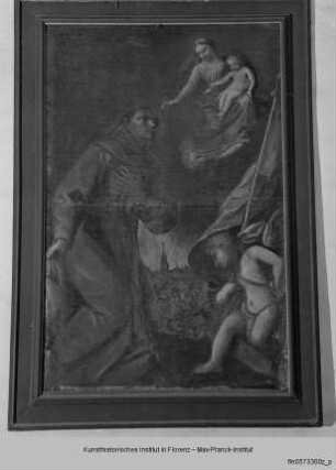 Der heilige Giovanni da Capestrano in Anbetung der Madonna