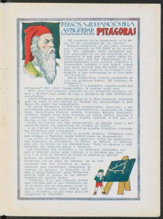 Personajes famosos de la antigüedad - Pitágoras
