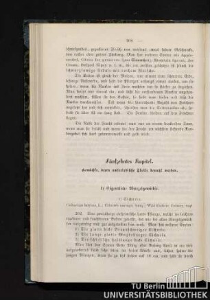 Fünfzehntes Kapitel. Gewächse, deren unterirdische Theile benutzt werden.