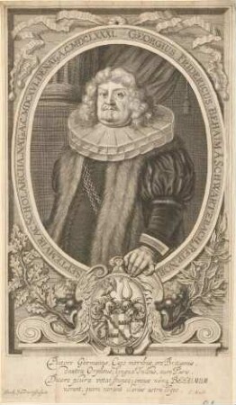 Georg Friedrich (I.) Behaim, Septemvir und Scholarch; geb. 1616; gest. 1681