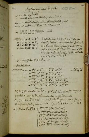 Ausgleichung eines Vierecks (Werke IX:245)