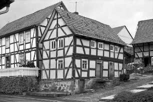 Fachwerkhaus (Fachwerkhaus); Burghaun, Brunnenstraße 16
